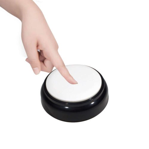 English Talking Button Voice Alarm Clock for Blind Visually Impaired Speaking