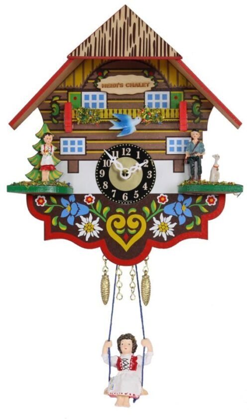 Engstler Cuckoo Clock - Heidi's Chalet 8 Inches AH 01933 SQ NEW