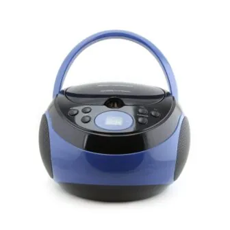 EPB-3000 Blue Portable CD Player with AM/FM Radio-Blue