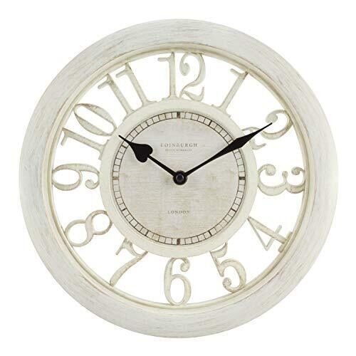 Equity 20857 11.5" Delaney Floating Dial Quartz Clock