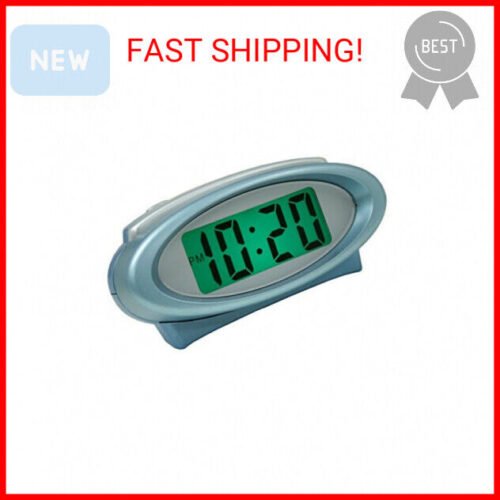 Equity by La Crosse Super Glow Backlight 30330 Digital Alarm Clock with Night Vi