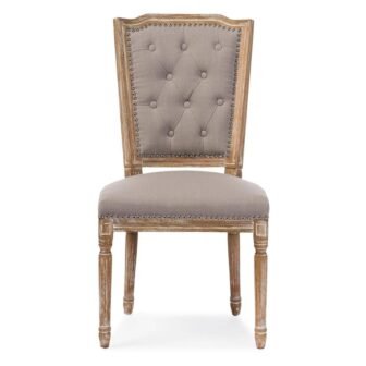 Estelle Beige Fabric Upholstered Dining Chair