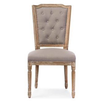 Estelle Beige Fabric Upholstered Dining Chair