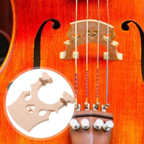 European Adjustable Maple Wood Cello Bridge Low And Tall Bridge Options For