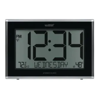 Extra Large Atomic Digital Clock with Indoor Temperature and Humidity photo Extra Large Atomic Digital Clock with Indoor Temperature and Humidity featured image
