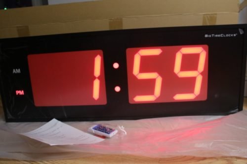 EXTRA LARGE 40″ LED COUNTDOWN / UP CLOCK 8" Big Time Clocks New Clock Countdown