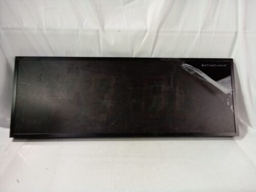 EXTRA LARGE 40″ x 14" LED 8" Big Time Clocks 12 / 24 Hour