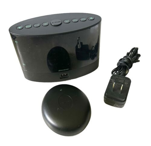 Extra Loud Alarm Clock w/ Wireless Bed Shaker Vibrating for Heavy Sleepers Deaf