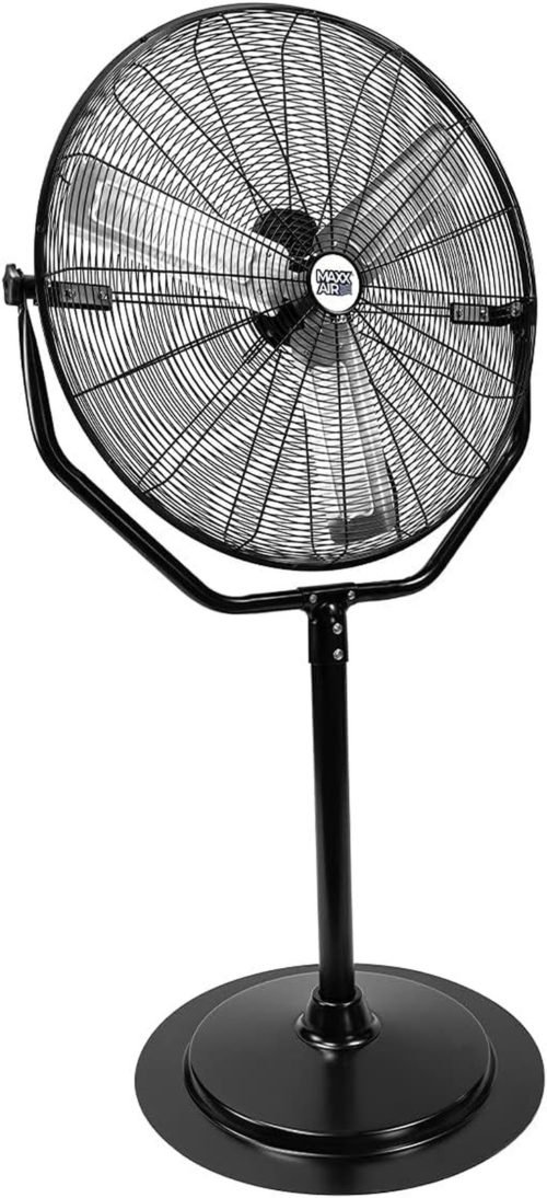 Extreme Power Industrial Pedestal Fan | Heavy Duty 30" Stand Fan