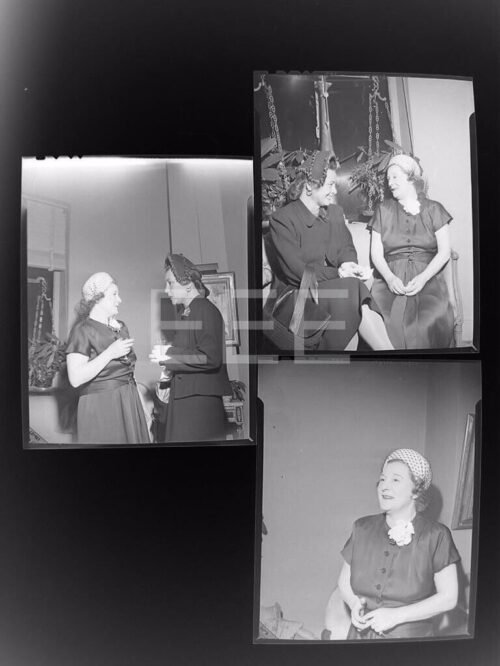 FAMOUS PHOTOGRAPHER 3 1946 MAGGIE TEYTE OPERA SINGER NEGATIVE LOT SCARCE