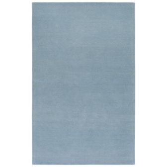 Fifth Avenue Blue 8 ft. x 10 ft. Solid Color Area Rug