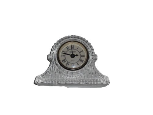 Fifth Avenue Crystal LTD. Quartz Clock 5 x 3.5 x 1.25”