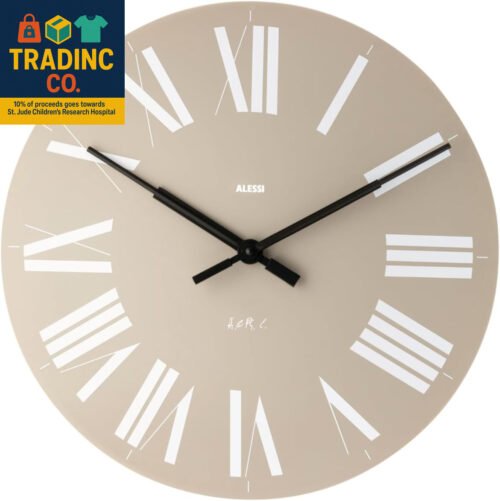Firenze Wall Clock Aleesi 12 G Firenze Wall Clock, Gray