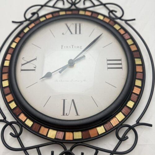First Time Clock Wall Clock Decor