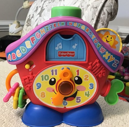 Fisher Price Laugh & Learn PEEK-A-BOO CUCKOO Clock - R7153, Popular Toy!!!