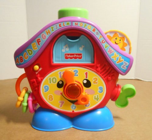 Fisher Price Laugh & Learn Peek-a-Boo Cuckoo Clock Learn Time G19