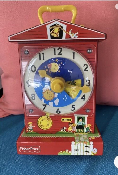 Fisher Price Music Box Teaching Clock 2009 My Grandfather's Clock 998
