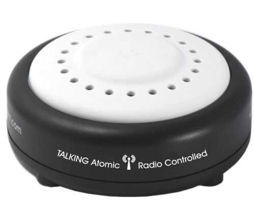 Five senses - atomic talking alarm clock for mom and dad or visually Impaired pe