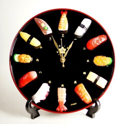 flavorbox CL-27S Sushi Clock for Foreign Visitors to Japan