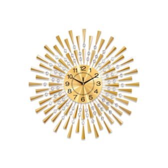 FLEB Large Wall Clocks for Living Room Decor Modern Silent Wall Clock...