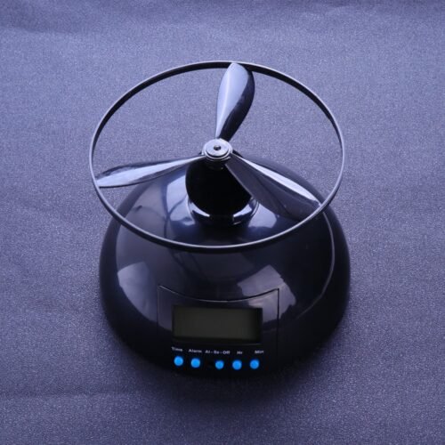 Flying Lazy Alarm Clock Loud Helicopter Snooze Annoying Screw-Propeller