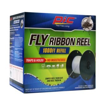Fly Ribbon Line Trap Refill,1000 ft., Fly Reel Sticky Tape Trap, Indoor...