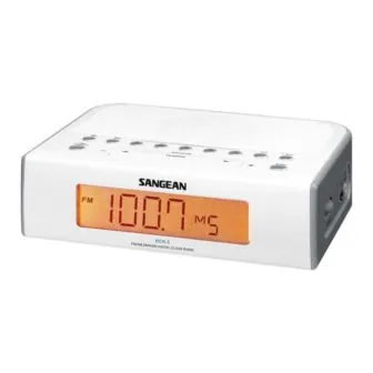 FM/AM Digital Tuning Alarm Clock Radio (White) photo FM/AM Digital Tuning Alarm Clock Radio (White) featured image