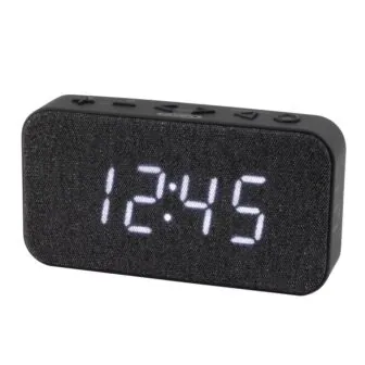 FM Digital Black Dual Alarm Clock Radio featured image