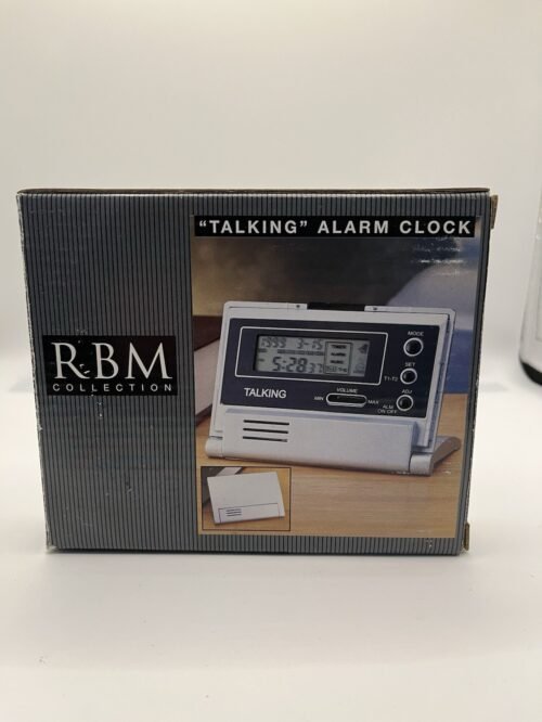 Folding Travel Talking Alarm Clock