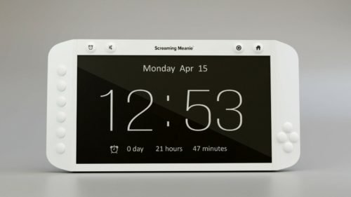 Forte Alarm Clock - 9" Screaming Meanie Extra Loud alarm clock with Pill Box