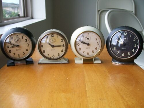 FOUR (4) Vintage Westclox 'Baby Ben' Alarm Clocks - WORKING?? - SEE DESCRIPTION!