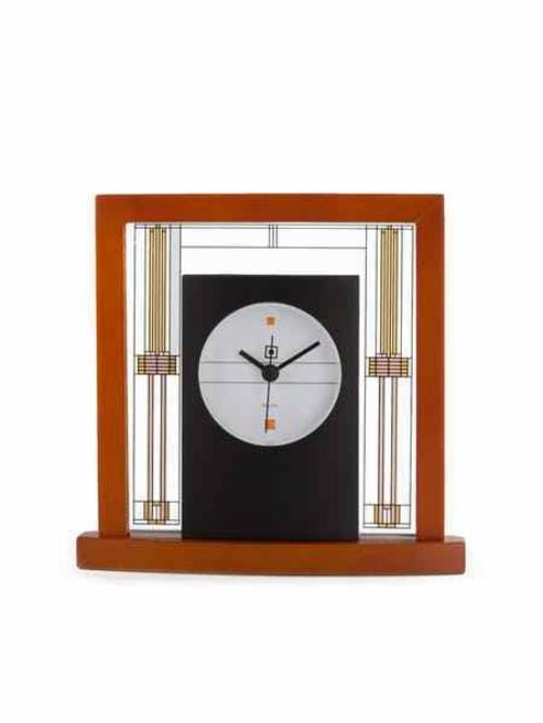 Frank Lloyd Wright Willits House Clock in Cherry Bulova
