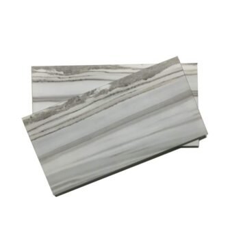 French Country Style White and Gray Subway 6 in. x 12 in....