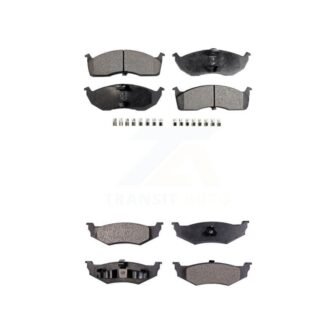 Front Rear Ceramic Brake Pads Kit For Neon Dodge Plymouth Chrysler KTC-100343