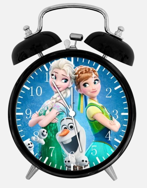 Frozen Elsa Alarm Clock Night Light Silent Personalized option adding names E56