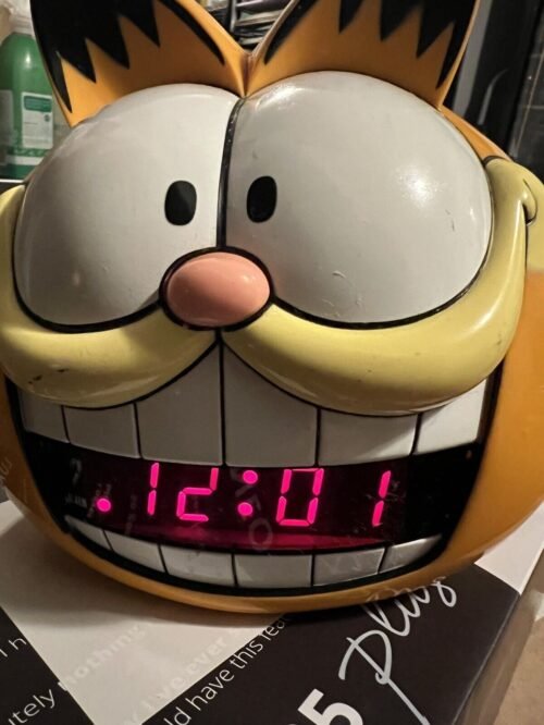 Garfield Sunbeam Digital Alarm Clock