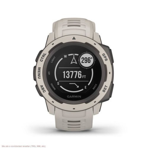 Garmin Instinct Rugged GPS Smartwatch - Tundra *Brand New*