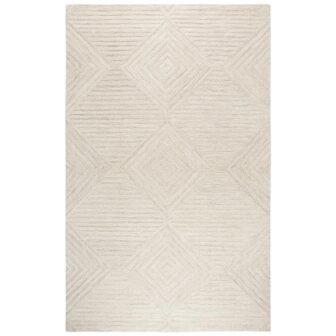 Geneva Ivory 8 ft. x 10 ft. Solid Area Rug
