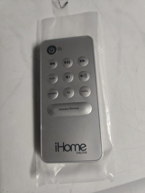 GENUINE iHome Remote Control iH6/iH8 for iH6 or iH8 Portable Alarm Clocks *
