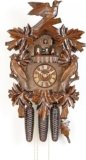 germancuckooclock 8 day movementcarved style 2000 inch authenticblack photo