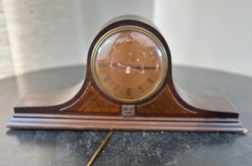 GE Telechron Electric Mantle Camel Back Clock 1930's - Works great