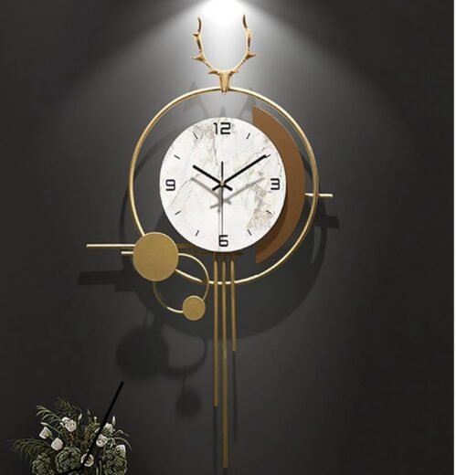 GIFTTROVE 32.5 Modern Wall Clocks, Silent Wall Clock Decorative Wall Watch