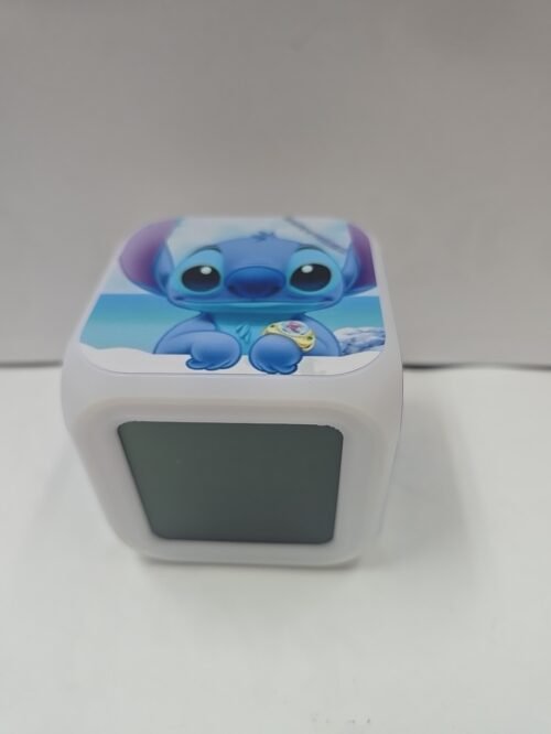 Glowing LED Color Change Digital Alarm Clock Open Box