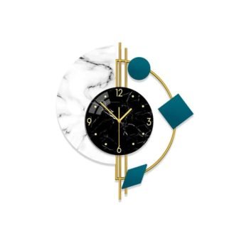 Gold Modern Large Wall Clocks for Living Room Decor