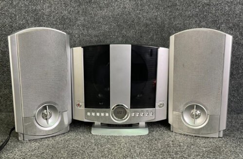 GPX HM3817DT Micro Stereo CD Player AM/FM Radio Alarm Clock with Speakers