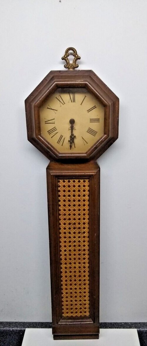 Gra-Ric Shadow Box Vintage Wall Clock