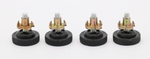 Grandfather Clock Leveling Legs Set of 4 Feet Levelers Furniture Curio Cabinets