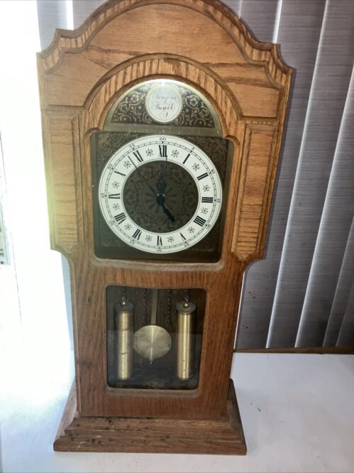 Grandfather Wall Clock Tempus Fuoite