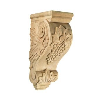 Grape Corbel - Large, 14.5 in. x 7.5 in. x 5 in....