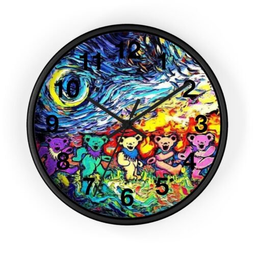 Grateful Dead Wall Clock